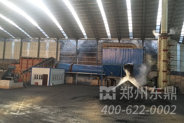 山西壽陽煤泥烘干機械設備運行現(xiàn)場